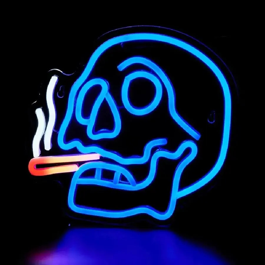 Neon Skull – Man Cave