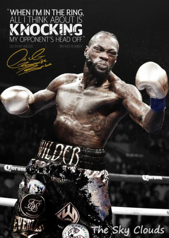 Plakat Mike Tyson – Kolorowy