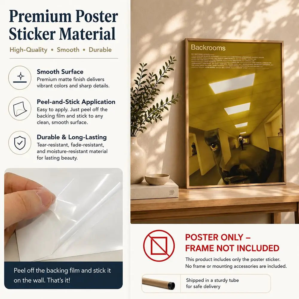 Plakat Backrooms