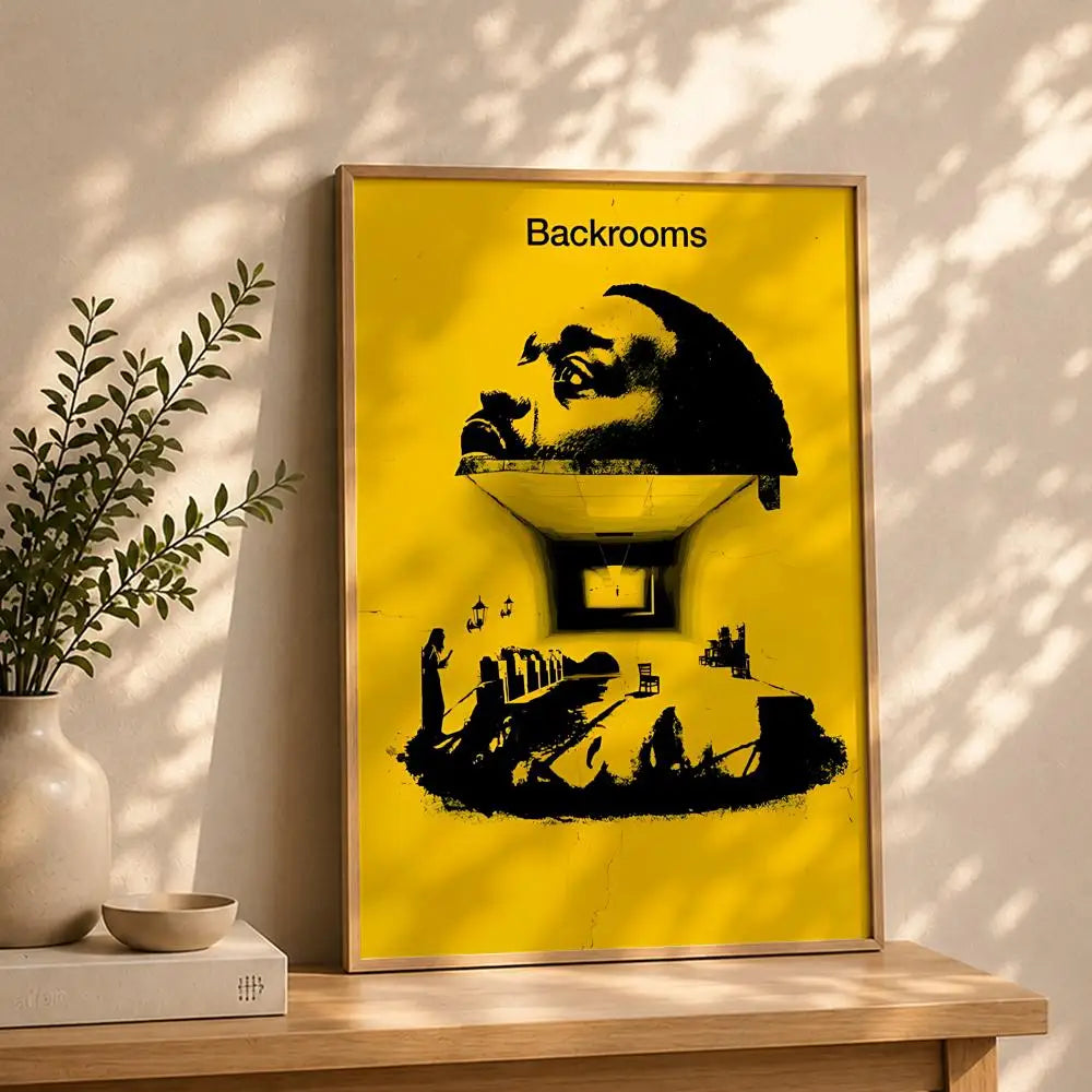 Plakat Backrooms