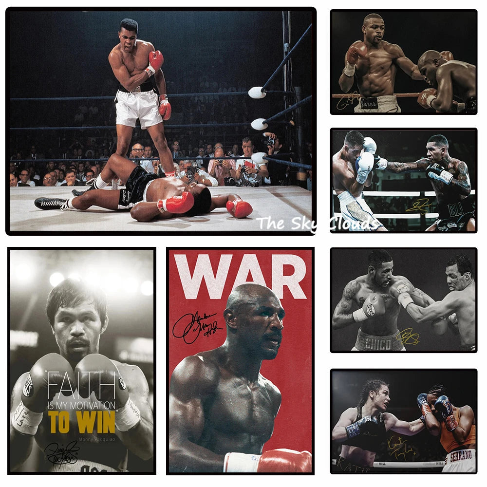 Plakat Mike Tyson – Kolorowy