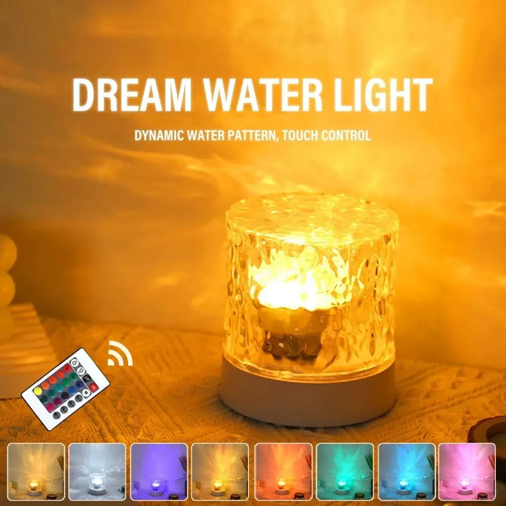 Lampa LED Efekt Wody