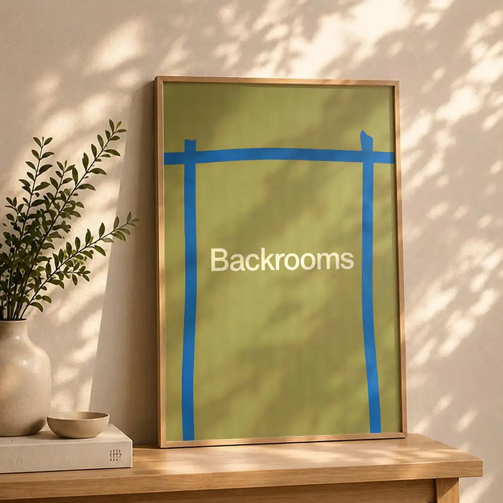 Plakat Backrooms