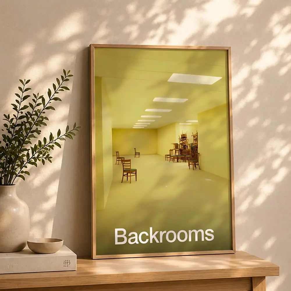 Plakat Backrooms